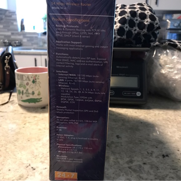 Net Gear 54 Mbps Wireless Router WGR614 - Picture 4 of 4